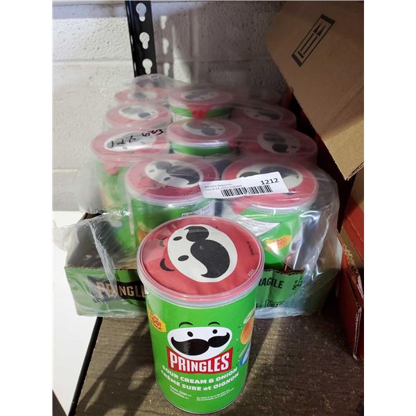 Pringles Sour Cream & onion Case lot of 12 x 68g