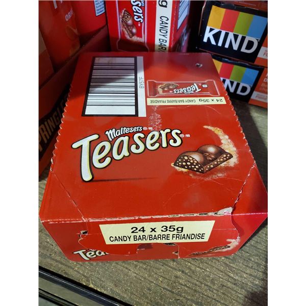 Malteasers Chocolate Bars case lot of 24 x 35g