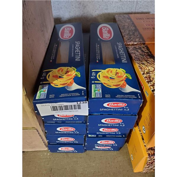 Barilla Spaghettini Noodles Case lot of 10 x 410g