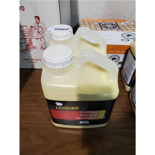 LionGrip 3000 Yellow Glue Lot of 2 x 3.78L