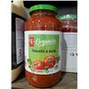 Image 3 : PC Organic Tomato & Basil Pasta Sauce case lot of 12 x 700ml