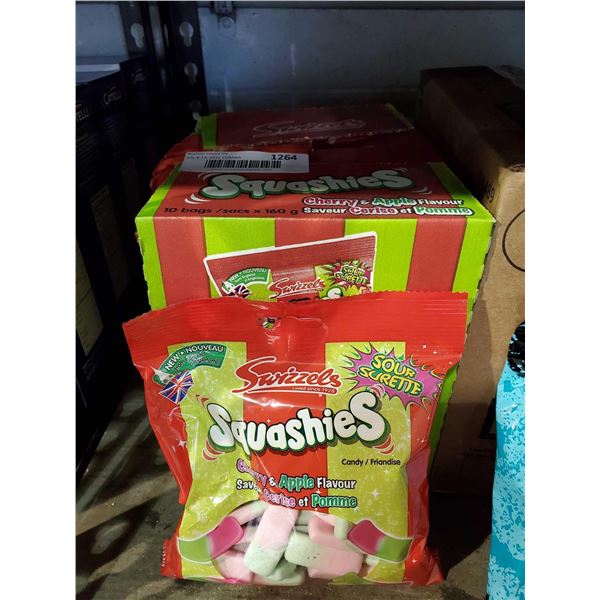 Squishies cherry & apple candies case lot of 10 x 160g