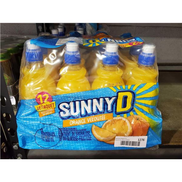 Sunny D Case lot of 12 x 500ml