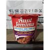 Image 2 : Aunt Jemima Double Chocolate Pancake on the go mix case lot of 12