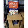Image 2 : Minute Rice Case lot of 12 x 1.4KG