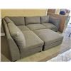 Image 2 : Grey 5 Piece Sectional Sofa Set Fabric costco brand customer return