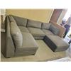 Image 3 : Grey 5 Piece Sectional Sofa Set Fabric costco brand customer return