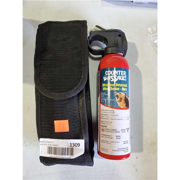 Counter Assault Bear Spray with holdter