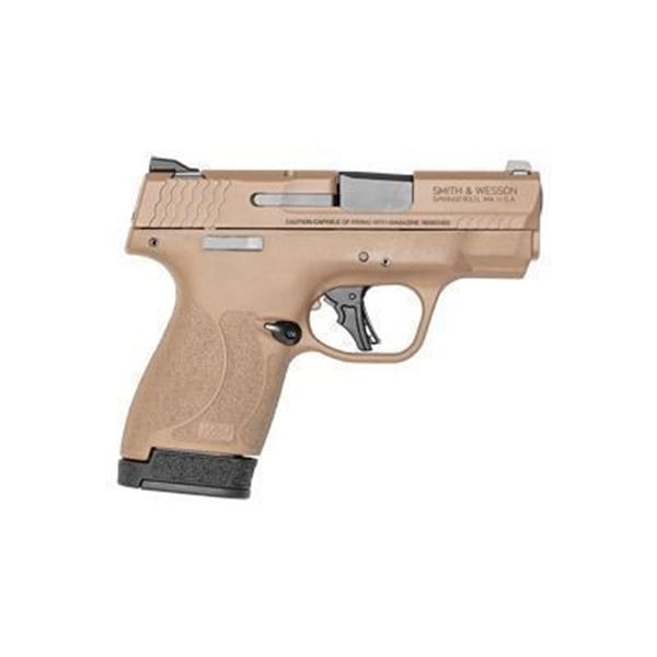 S& W SHIELD PLS 9MM 3.1" 13RD TS FDE