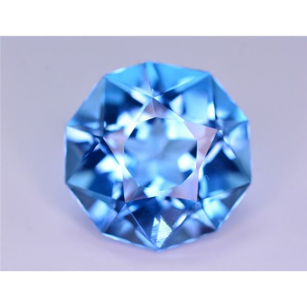 Stunning 14.90 Ct Natural Blue Topaz Gemstone