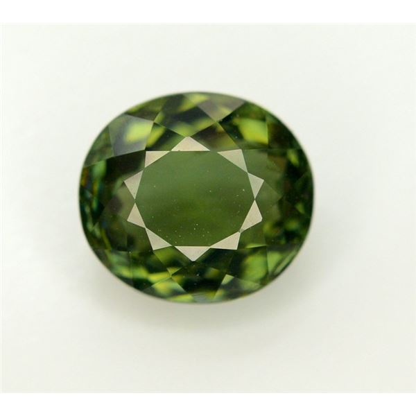 1.75 Cts NATURAL SPLENDID OVAL CHROME GREEN TOURMALINE