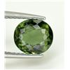 Image 4 : 1.75 Cts NATURAL SPLENDID OVAL CHROME GREEN TOURMALINE