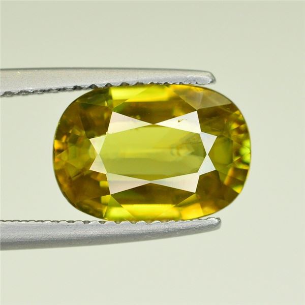2.95 CT NATURAL GORGEOUS COLOR TITANITE SPHENE