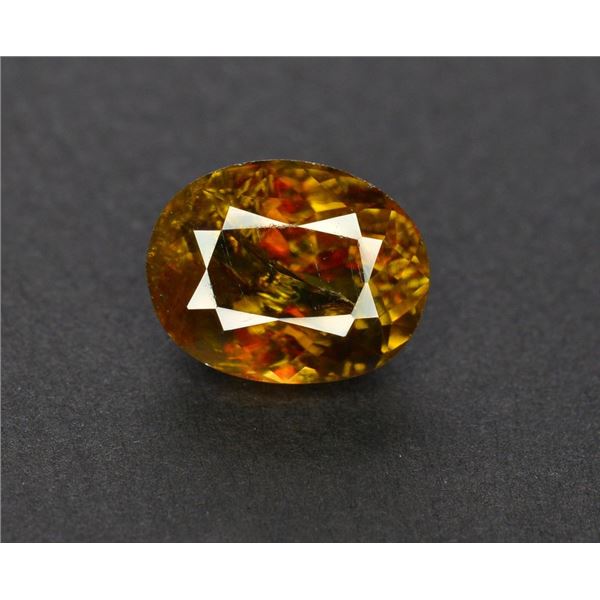 Ultimate Fire 3.20ct Chrome Sphene from Himalayan Range Pakistan