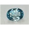 Image 2 : 3.35 Ct Gorgeous Color Natural Vibrant Blue Zircon