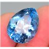 Image 3 : 23.80 Ct Natural Fancy Pear Shape Blue Topaz