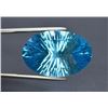Image 4 : Amazing Laser Cut 27.70 Ct Natural Swiss Blue Color Topaz
