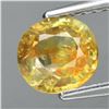 Image 1 : CERTIFICATE Incl.1.19ct Cushion Natural Yellow Sapphire Unheated Mozambique