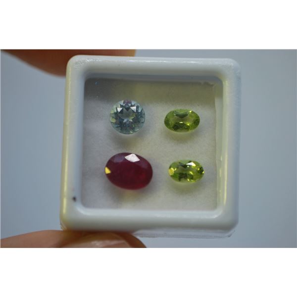 GEMSTONES MIX 4.15 ct. TOTAL WEIGHT