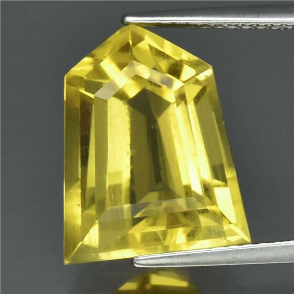 Marvelous! 7.23ct Fancy Natural Yellow Lemon Quartz