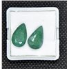 Image 1 : #117-GREEN EMERALD  GEMSTONE 9.30CT