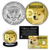 Image 1 : US HALF DOLLAR DOGECOIN COLLECTOR COIN