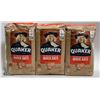 3 BAGS OF QUAKER QUICK OATS 1 KG BAGS