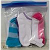 Image 1 : 9 PACK LADIES ANKLE SOCKS