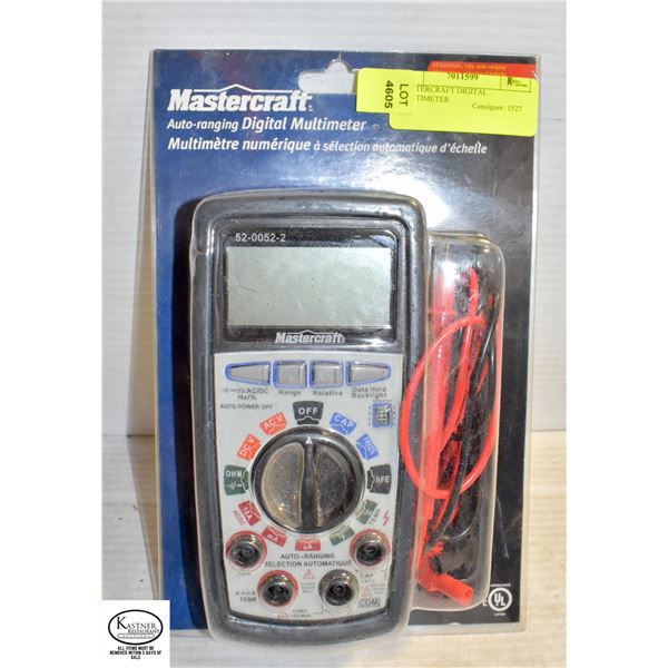 MASTERCRAFT DIGITAL MULTIMETER