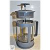 Image 1 : NEW 1L / 33.8OZ GREY FRENCH PRESS