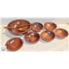 Image 1 : VINTAGE BARIBOCRAFT SALAD SET (9 PIECES)