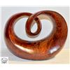 Image 1 : BROWN ARTISTIC SWIRL STATUE