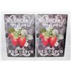 Image 1 : PAIR OF NEW METAL WILDBERRY FIELDS SIGNS