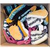 Image 1 : BOX OF 16 BABY MOCCASSINS VARIOUS COLORS