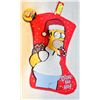 Image 1 : HOMER SIMPSONS CHRISTMAS STOCKING W/TAG