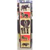 AFRICAN HAND MADE/ PAINTED LINEN BIG 5 ANIMALS ON