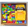 Image 1 : 100 PLUS MEGA BLOCKS WITH DUMP TRUCK