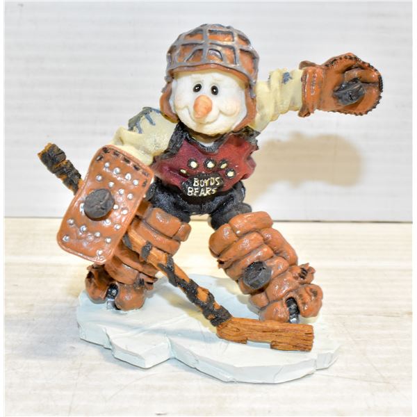 BOYDS BEAR SNOWMAN GOALIE