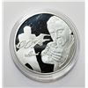 Image 2 : 1)  JAMES BOND - 007 SILVER TONE AND BLACK