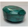 Image 2 : 8)  LARGE 495 CT NATURAL GREEN EMERALD