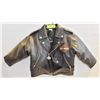 Image 1 : SIZE 4 KIDS HARLEY DAVIDSON BIKER JACKET NEW