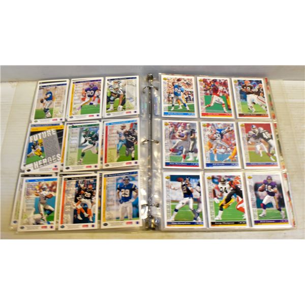 FOOTBALL 340 CARD COLLECTION. VARIOUS YEARS AND