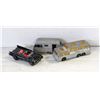 LOT OF 3 VINTAGE DIE CAST CARS 1960S GREYHOUND BUS