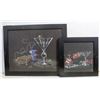 Image 1 : SET OF 2 GODDARD PRINT ON CANVAS 15X15 25.5 X 20.5