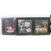 Image 1 : SET OF 3 GODDARD PRINT ON CANVAS ALL 3 ARE 15X15