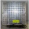 Image 1 : TWO 10" X 10" LED GROW LIGHT PANELS 110V WITH CORD