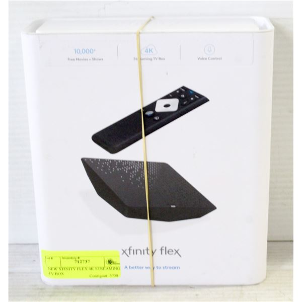 NEW XFINITY FLEX 4K STREAMING TV BOX