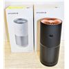 Image 1 : 2 DESKTOP USB AIR PURIFIERS- BLACK