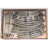 Image 1 : 30 CURVED PCS. VINTAGE RAILWAY TRACK