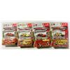 Image 1 : 4 TRACKSTERS ON-LINE DIECAST CARS